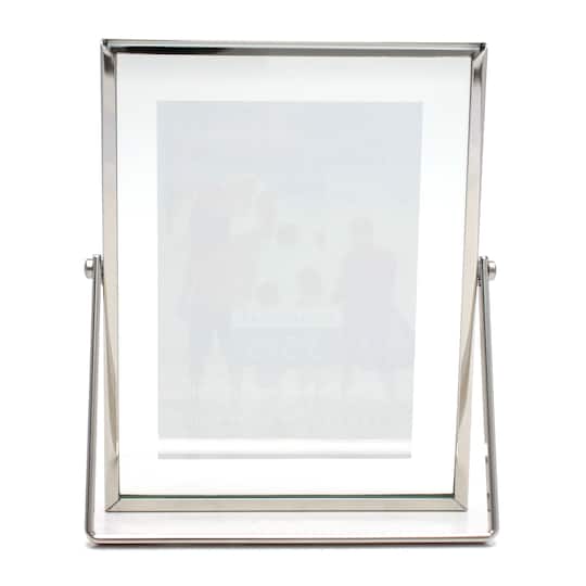 silver 4 5 x 6 float frame expressions by studio decor